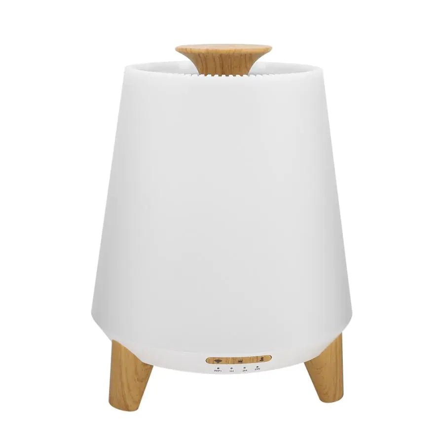 Bluetooth Speaker Aroma Diffuser & Humidifier with Wood Grain Finish