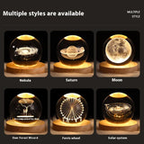 Crystal Ball Projection Night Light