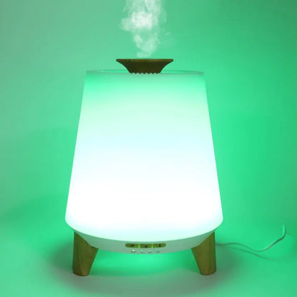 Bluetooth Speaker Aroma Diffuser & Humidifier with Wood Grain Finish
