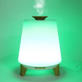 Bluetooth Speaker Aroma Diffuser Humidifier Wood Grain