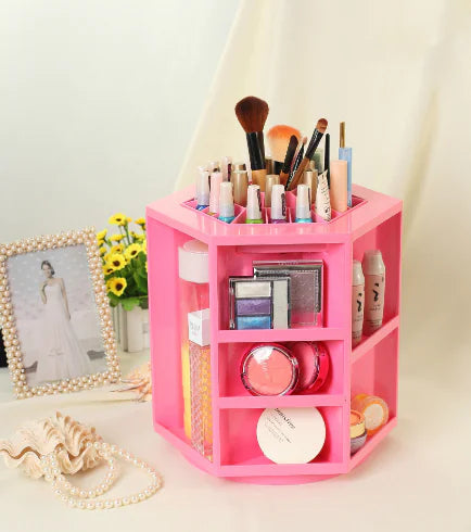 Hexagon Cosmetic Organizer and Storage Rack