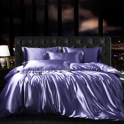 Luxury Silk 4-Piece Bedding Set