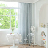 Faux Cotton Linen Semi-Blackout Curtains