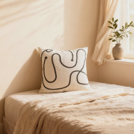 Modern Nordic Bedside Cushion Pillowcase for Bedding