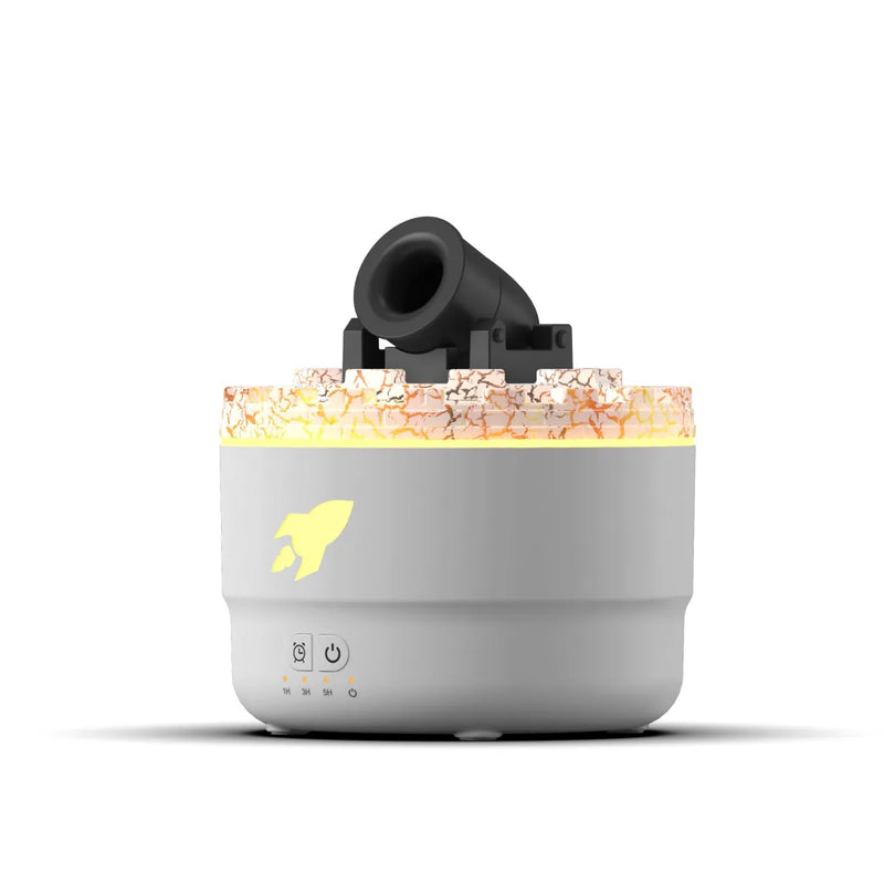 Aroma Diffuser & Humidifier with Flame Light
