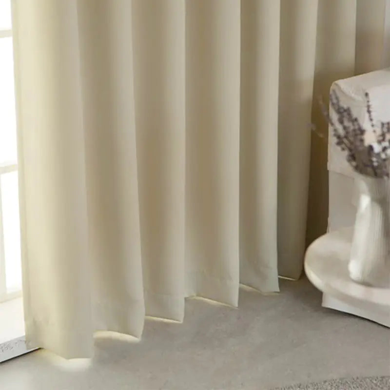 Nordic Minimalist Curtains with Heat Insulation