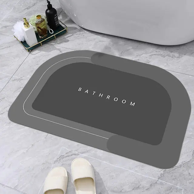 Super Absorbent Bathroom Mat Foot Mats Rugs