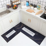 Long Cartoon Non-Slip Kitchen Mat, Washable Rugs Set