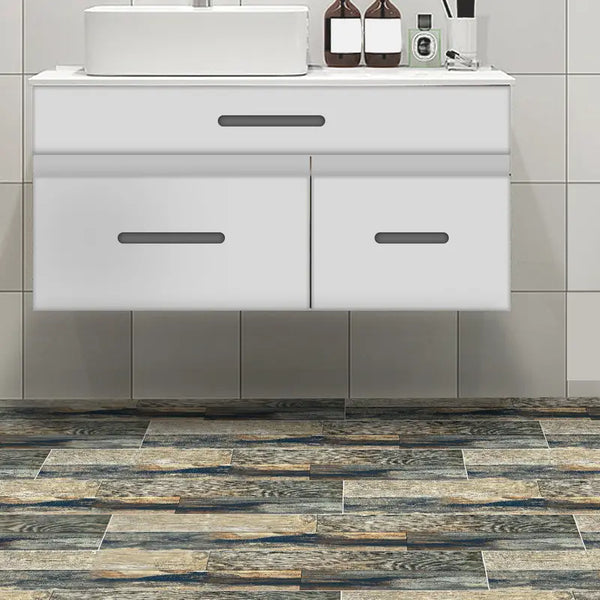 Classic Wood Grain Floor Stickers