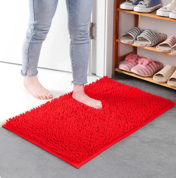 Chenille Floor Mat – Cozy & Absorbent for Home Spaces